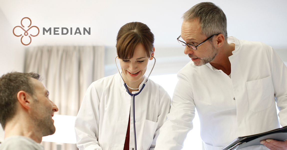MEDIAN-FB-Arzt-Patient-1 Job als Arzt (m/w/d) bei MEDIAN Kliniken.
