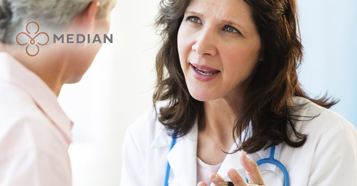 MEDIAN-FB-Arzt-Patient-5 Job als Arzt (m/w/d) bei MEDIAN Kliniken.